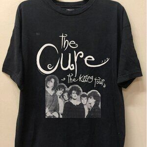 The Cure The Kissing Tour Graphic Band T-Shirt Vintage Rock Tee 80